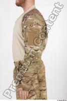 Soldier in American Army Military Uniform 0021